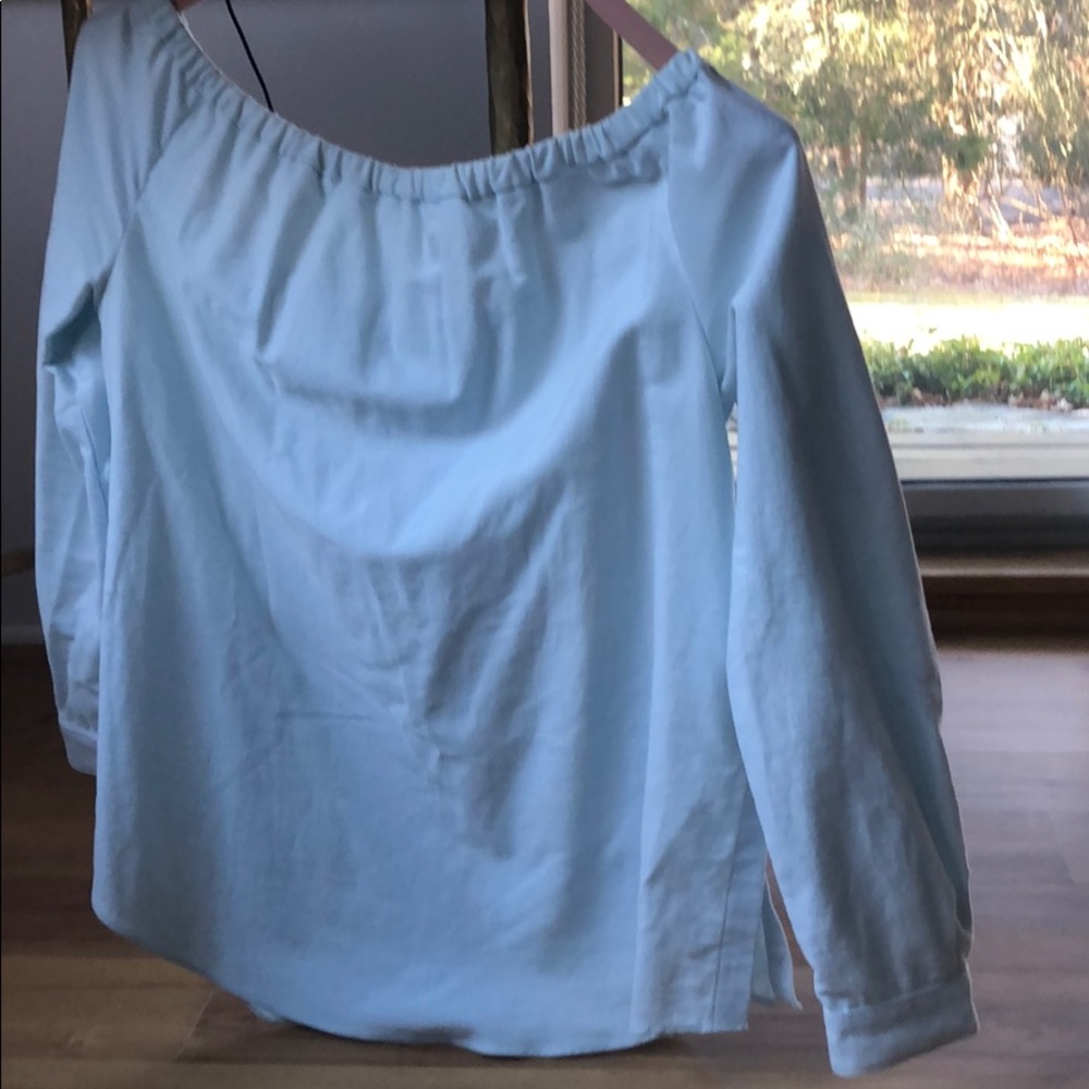 Rag and bone off shoulder top - Picture 3 of 4